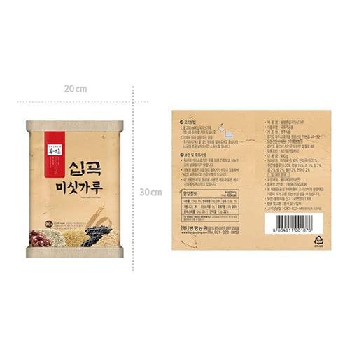 Bongpyungchon Misugaru (Korean 10 Grains Powder Drink) 31.7oz(900g) l Roasted & Ground 10 grains, Multi-grain powder - Mighty Depot