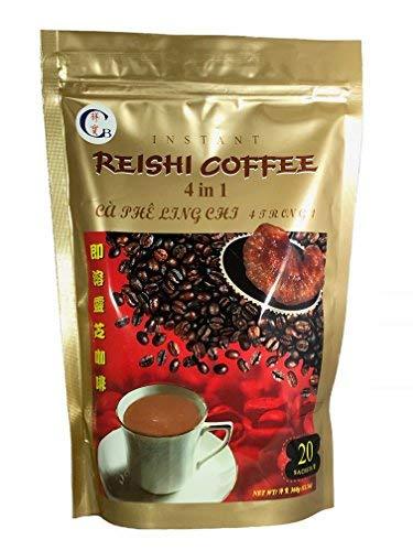 CB Instant Reishi Coffee 4 in 1 - 200g (20 Sachets in Bag) - Mighty Depot