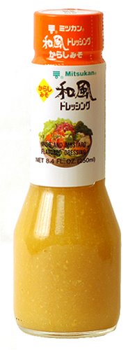 Mitsukan Miso & Mustard Flavored Dressing, 8.4-Ounce Bottle (Pack of 3)