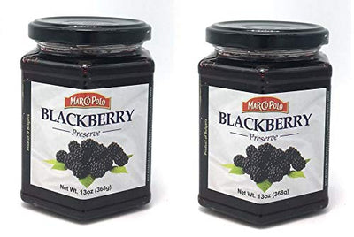 Marcopolo BLACKberry Preserve 13oz (368gr net) PACK of 2