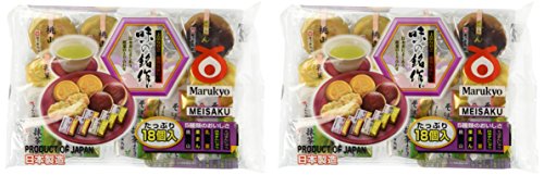 2 Bags Japanese Tea Cake Sampler (Assorted 5 Types)