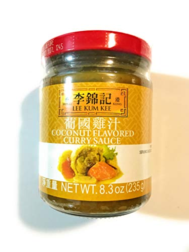 Lee Kum Kee Coconut Flavored Curry Sauce 8.3 Oz(2 Pack)