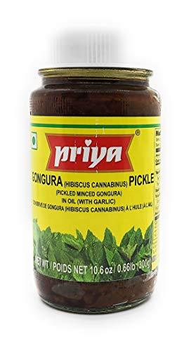 Priya Gongura(hibuscus Cannabinus) Pickle 10.6 Oz