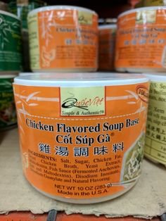 Quoc Viet Chicken Flavored Soup Base 10 Oz (2 Pack)