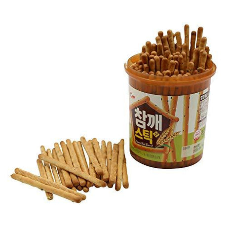Cheongwoo, Sesame Stick Original Biscuit, 7.76 Ounce - Mighty Depot