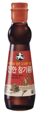 CJ Premium Sesame Oil Beksul Original, brown, 10.8 fl oz (320 ml) - Mighty Depot