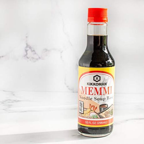 Kikkoman Memmi Noodle Soup Base, 10 Ounces - Mighty Depot