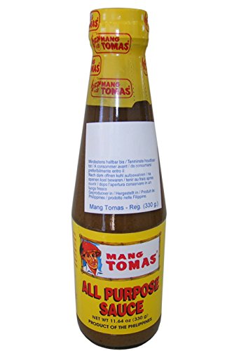 Mang Tomas All Purpose Sauce Pack of Three Hot & Spicy 11.64 Oz Per Bottle