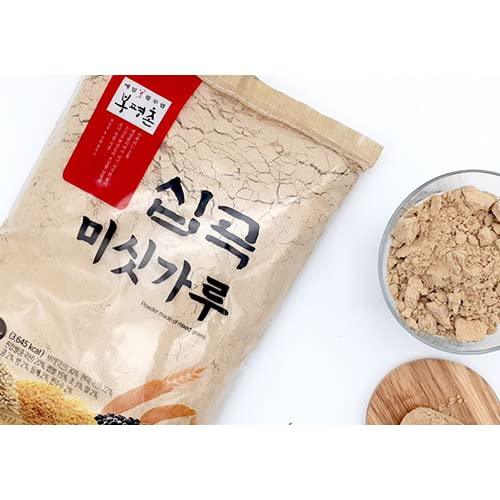 Bongpyungchon Misugaru (Korean 10 Grains Powder Drink) 31.7oz(900g) l Roasted & Ground 10 grains, Multi-grain powder - Mighty Depot