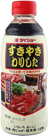 Daisho Sukiyaki Hot Pot Sauce Net Wt. 21.16oz/600g - Mighty Depot
