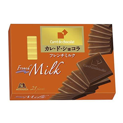 Morinaga Calle de Chocolat & lt; French milk & gt; 21 pieces X 6 boxes