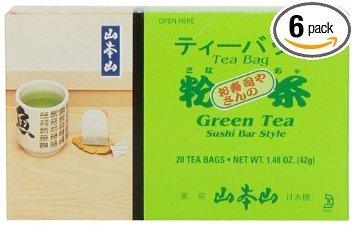 Green Tea, Sushi Bar Style (20bag) - Mighty Depot