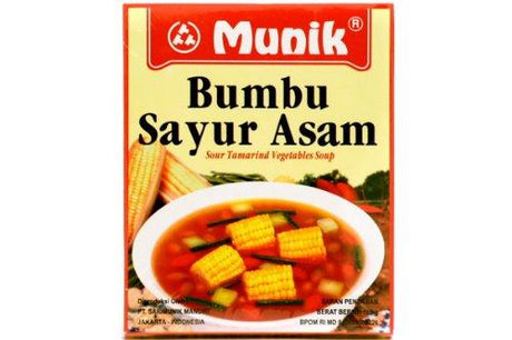 Bumbu Sayur Asam (Sour Tamarind Vegetable Soup Seasoning) - 6.4oz (Pack of 1) - Mighty Depot