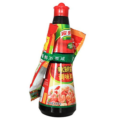 家乐 辣鲜露调味料 瓶装448g Carrefour Spicy Fresh Dew Seasoning Bottled 448G