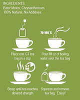 Bitter Melon Tea - 12 Tea Bags - Mighty Depot