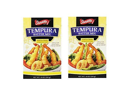 Shirakiku Tempura Batter MIX Light and Crispy Pack of Two 10 Oz a Pack - Mighty Depot