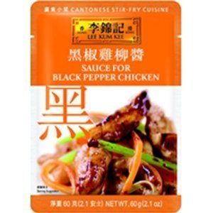 Lee Kum Kee Sauce for Black Pepper Chicken, 2.1 Oz (Pack of 4)