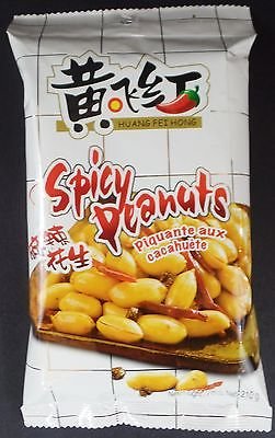 HUANG FEI HONG Spicy Peanut Family Size 210g Pack of 4