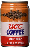 UCC Original Blend Coffee with Milk, 9.1 fl. Ounce  (Pack of 24)