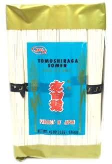 Tomoshiraga Somen (Oriental Style Noodles) - 48oz [Pack of 3] - Mighty Depot