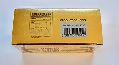 Diet Ginseng Slim Tea 18 (3g) Tea Bags (Pack of 2) Made in Korea - Mighty Depot