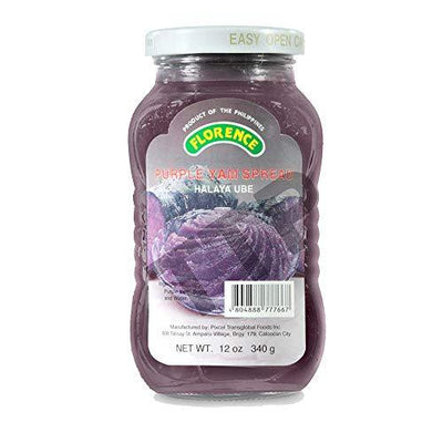 Florence Purple Ube Yam  340g, 1 jar