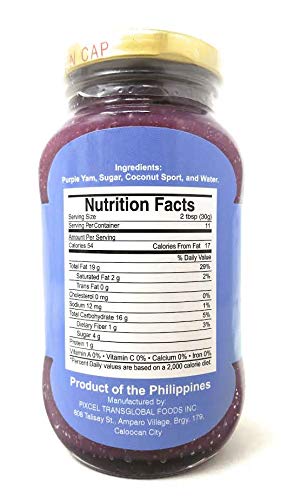 Lutong Bahay Ube Macapuno Purple Yam with Coconut Sport, 12 Ounces, 2 Jars