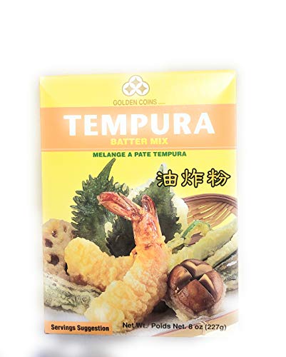 Golden Coins, Tempura Batter Mix, 8 oz