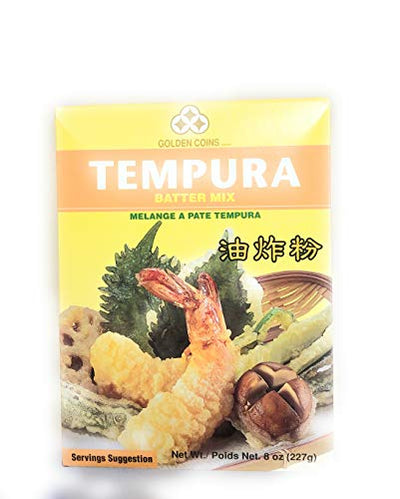 Golden Coins, Tempura Batter Mix, 8 oz