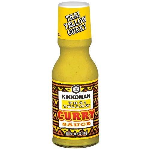 Kikkom: Sauce, Thai Yellow Curry, 10.9 OZ