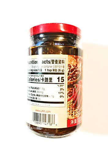 Lee Kum Kee Sichuan Style Broad Bean Sauce 12.3 Oz(2 Pack)四川风味红油豆瓣醬