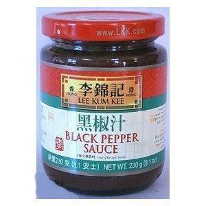 Lee Kum Kee Black Pepper Sauce, 8.1-ounce Jars (Pack of 3)