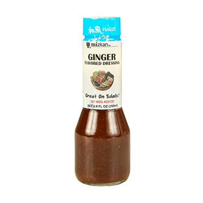 Flavored Dressing (Ginger Flavor) - 8.4oz [3 units] by Mizkan.