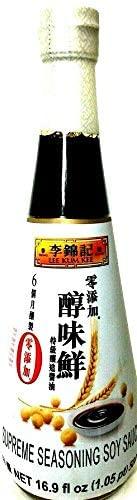 Lee Kum Kee Supreme Seasoning Soy Sauce 16.9oz - Mighty Depot