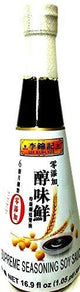 Lee Kum Kee Supreme Seasoning Soy Sauce 16.9oz - Mighty Depot