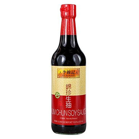 Lee Kum Kee Kum Chun Brand Soy Sauce 16.9fl.oz - Mighty Depot
