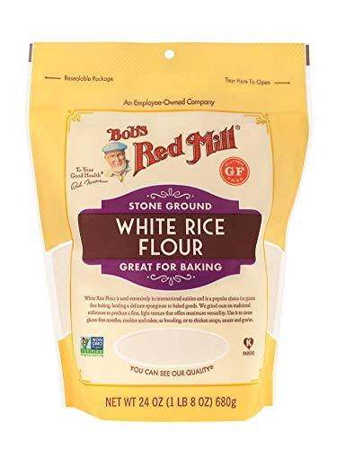 Bob's Red Mill Gluten Free White Rice Flour, 24 Ounce (Pack of 1)