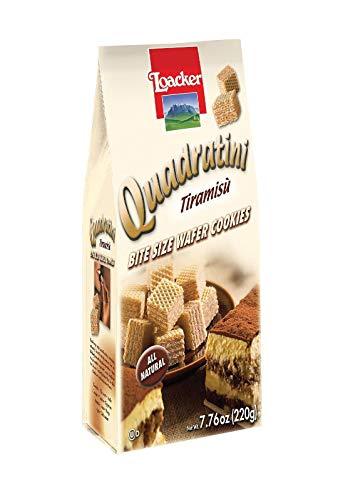 Loacker Wafer Quadratini Tiramisu, 7.76 oz