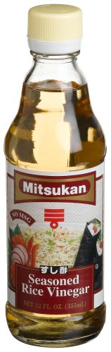 Mitsukan Seasoned Rice Vinegar, 12-Ounce Bottles (Pack of 6)
