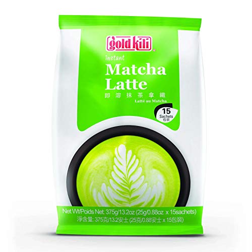 Gold Kili Instant Matcha Latte 25g/0.88oz X 15 Sachets (1)