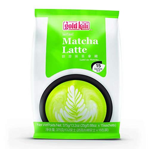 Gold Kili Instant Matcha Latte 25g/0.88oz X 15 Sachets - Mighty Depot