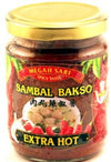 Sambal Bakso Pedas (Meatball Chili Sauce Extra Hot) - 250ml (Pack of 3)