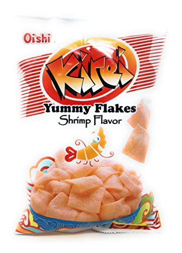 Oishi Kirei Yummy Flakes Shrimp Flavor, 2.12oz (60g) 3 pack