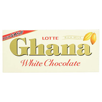 Lotte Ghana Rich Milk chocolate bar Japan Snack Dagashi