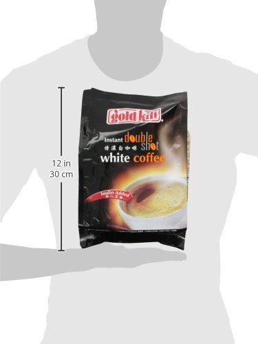 Gold Kili instant Double Shot White Coffee, 15 -Count