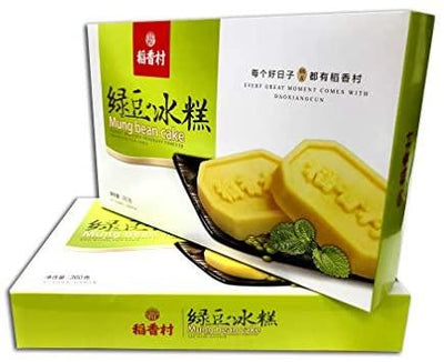 DaoXiangCun Mung Bean Cake(Pack of 2) 稻香村 绿豆冰糕(2盒)