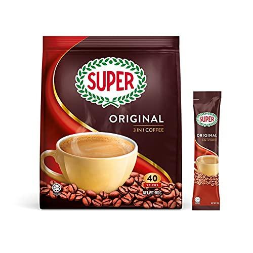 SUPER Original 3 in 1 Instant Coffee - 800g, 40 Sticks - Mighty Depot