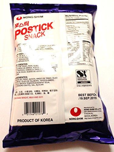 Nong Shim Postick Snack French Fried Potato Chips 70g (Pack of 4)