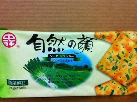 VEGETABLE SODA CRACKERS 4x140G by CS - Mighty Depot