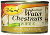 Roland Foods Whole Water Chestnuts, Peeled and Boiled in Water, Specialty Imported Food, 8-Ounce Can